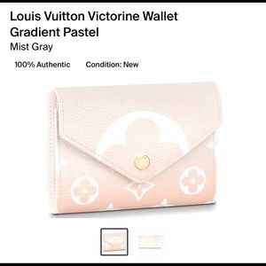 Small LV Victorine Gradient Wallet